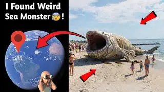 🔥 I Was Exploring Google Earth&hellip; Then I Saw This Sea Eating Monster 😨! #earth #maps