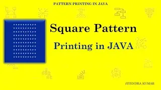 Square Pattern printing using JAVA