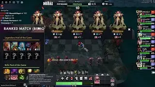Dota 2 Auto Chess | Invoker Dropped First&hellip; Then I Hit 9 Mages