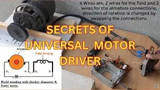 DIY Universal motor control driver (SCR Phase control IC). Part 1 - Motor driver Teardown