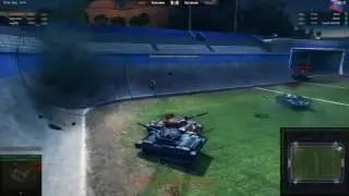 World of Tanks, танки и мяч, танковый футбол.