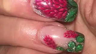 🤔Trying Young Nails Art Gels: How pigmented are they? 🍀Crimson Clover Design🍀