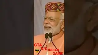 GTA  V/S INDEA GAME compare #INDIANBIKES#shot#