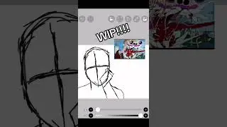 This is a (work in progress) animation I am making!! #drawing #digitalart #fyp