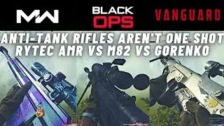 the Anti-Tank Rifle Comparison (PRE-Reloaded Update) | MW Rytec AMR vs CW M82 vs VG Gorenko
