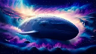 Cosmic Lofi Whale Drift ~ Relaxing Sleep & Study Space Ambience (Live 24/7 Lofi Mix)