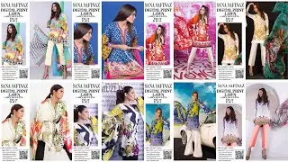 Sana Safinaz lawn printed 3-Piece lawn dupatta wholesale price brand name stemp || Cash on delivery