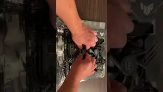 Установка SSD-накопителя на материнскую плату ASUS B560M Tuf Gaming WiFi6 plus