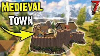 I Created A Medieval Town In 7 Days To Die Alpha 19.2