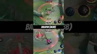 HILDA VS ATLAS (balapan) #shortvideo #mobilelegends #mlbb #balapan