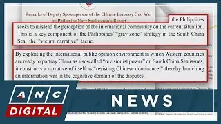 China accuses PH of engaging in 'weak victim' narrative to mislead int'l community | ANC