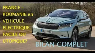 Partir en Roumanie en Enyaq 85 - France Roumania with an electric vehicle.