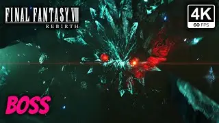 Final Fantasy 7 Rebirth - Boss Fight - Mythril Golem - 4K 60FPS - No Commentary