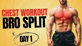 Chest and Triceps Workout with Dumbbells (Bro Split Day 1) | Interactive Workouts