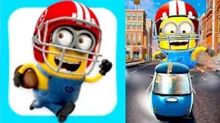 Гадкий Я: Minion Rush - МИНЬОН-КВОРТЕРБЭК!!! (геймплей для iPhone)
