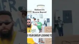 Oakland A&rsquo;s super-fan on organizing a &lsquo;reverse boycott&rsquo; of the team⚾️ #shorts