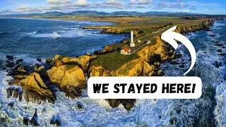 Staying at a Lighthouse Keeper's Cottage + Private Lighthouse Tour!!! | Point Arena, California