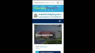 How to Check for SATAVAHANA UNIVERSITY Degree Results 2019 { su results }