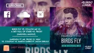 Birds Fly vs. Follow Me vs. A Sky Full Of Stars vs. Proxy (Hardwell Tomorrowland Mashup)