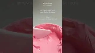 ANAIRUI Damascus Rose Pink Clay Face Mask #anairui #anairuiskincare #claymasks #rosemudmask