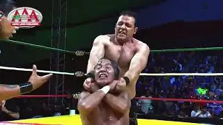 LUCHA COMPLETA: Argenis y Tosscano vs. Dalys y Negro Casas. | Lucha Libre AAA Worldwide.