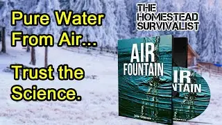 🆕 Make Pure Water From Air Through Condensation 👉 The Air Fountain System by John Gilmore