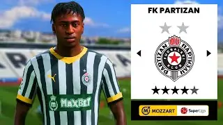 REBUILD SA NOVIM POJAČANJIMA PARTIZANA ZA SEZONU 2024/25! FK PARTIZAN REBUILD - EA FC 24