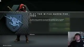 PSA: BUNGIE JUST MADE WITCH QUEEN FREE!