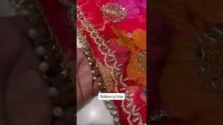Handwork suit Pure Glass organza fabric #designersuits -#handworksuits #handwork #bareilly