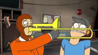 Team Fortress 2 animation When Scout's Mom Comes Home