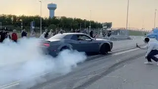 Mopar Takeover! Insane Car Show Pull Out