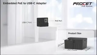 How to Install a Wall Embedded PoE to USB-C Adapter？