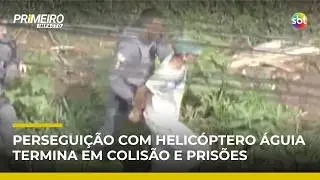Três criminosos são presos durante perseguição policial em Guarulhos (SP) | #PrimeiroImpacto