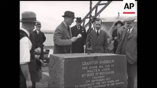 DUKE OF BUCCLEUCH AT GRANTON - NO SOUND