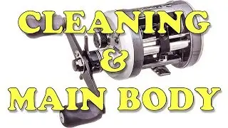 How To Disassemble, Clean, and Lubricate a Bass Pro Shops Catmaxx Reel Part 2
