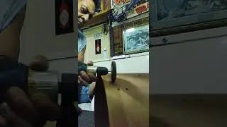 how to remove glue off a drum shell Part 1