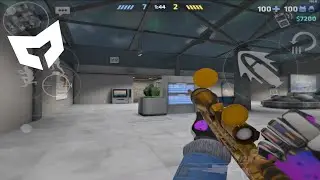 Critical Ops | MATCH GAMEPLAY but I’m too good with AWP | 21-9