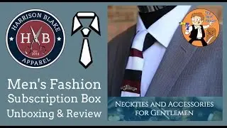 Harrison Blake Apparel Subscription Unboxing & Review - October 2016