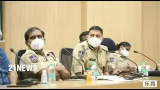 Meeting held by Cyberabad CP Shri. Stephen Raveendra,IPS.,to discuss a PANDEMIC LAW ENFORCEMENT RESP