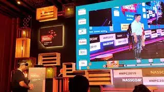 Microsoft HoloLens Demo by Gesture Research @ NASSCOM PRODUCT CONCLAVE 2019