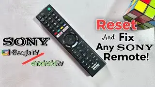 How to Reset Sony Remote Control | Fix Remote Not Working Problem