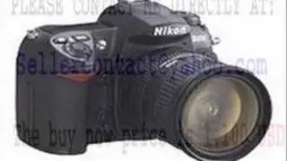 Nikon D200 10.2 Megapixel Body w 1 Yr Warranty NEW