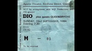 Dio Live At The Glasgow Apollo (1984)
