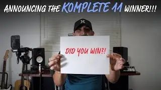 Komplete 11 Giveaway Winner | Native Instruments