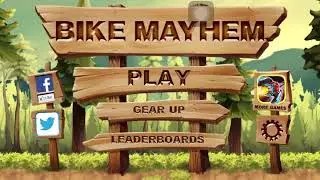 DOWNHILL BIKE MAYHEM TRACK OIL CANE