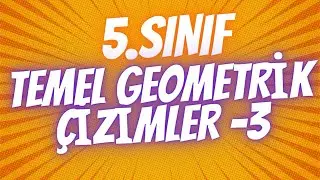 5.SINIF TEMEL GEOMETRİK ÇİZİMLER-3 (Çember-Daire)