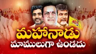 అంబరాన్నంటేలా మహానాడు.. 5 లక్షల మందితో భారీ సభ | TDP to Hold Mahanadu Meeting with 5 Lakh People