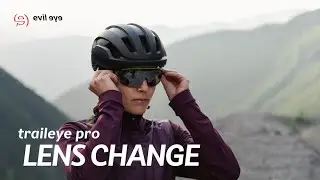evil eye sports glasses traileye pro | lens change how-to