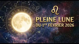 Pleine lune du 01 février 2026