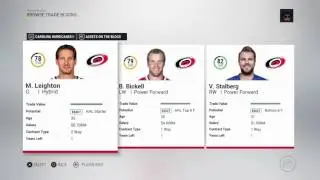NHL 17- Franchise Mode- Season #1